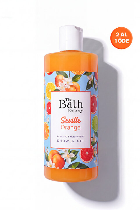 THE BATH FACTORY Nemlendirici Ve Besleyici Seville Orange Duş Jeli 400 ml