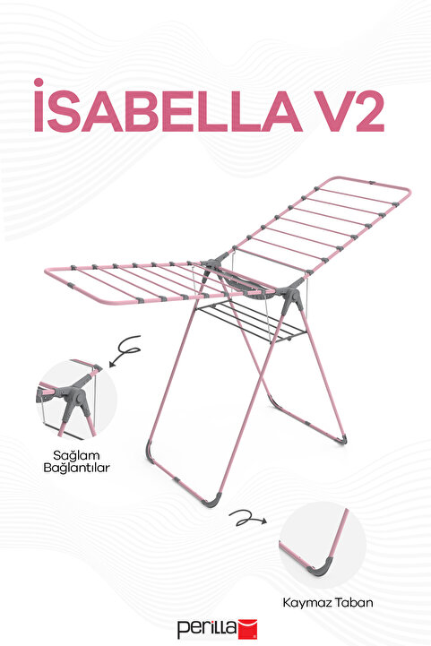 Perilla İsabella Sepetli+ Çamaşır Kurutmalığı Yeni V2