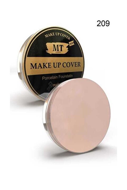 Makeuptime Mt Porselen Fondöten Make-up Cover 209 Açık Ton