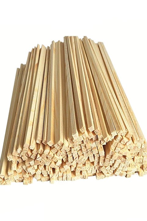 ayfiwood Ahşap Çıta (ÇAM AĞACI) 1 Cm X 1 Cm X 100 Cm (10 ADET)