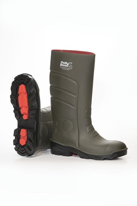 Polly Boot Erkek Haki Galaxy Vega O4 Korumasız Çizme
