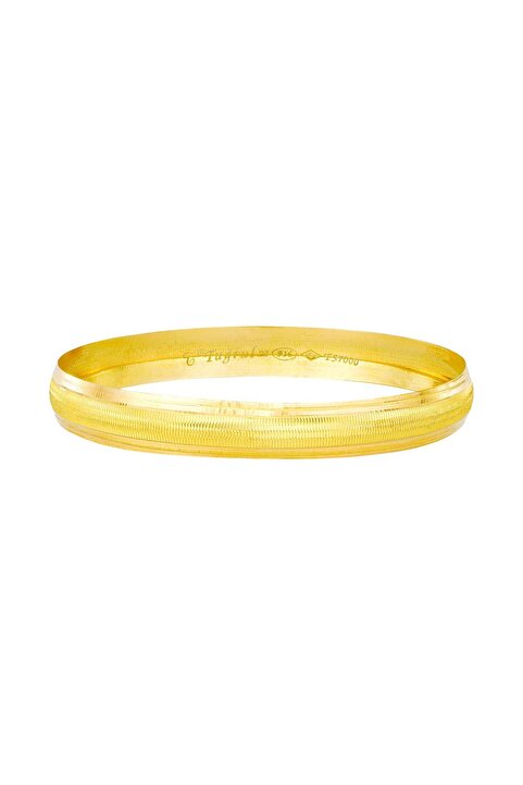 T51 TUĞRUL ALTIN 5 gr(gram) 6 mm 22 Ayar İşçiliksiz Bilezik