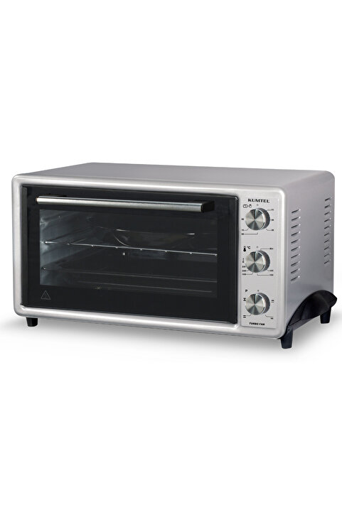 KUMTEL LX-3525 Turbo 40 Litre Mini Fırın - Gri
