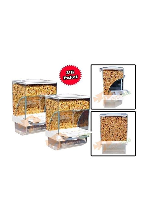 Gardenmix Garden Mix Kuşlar Için Akıllı Yemlik 2adet *a Kalite*