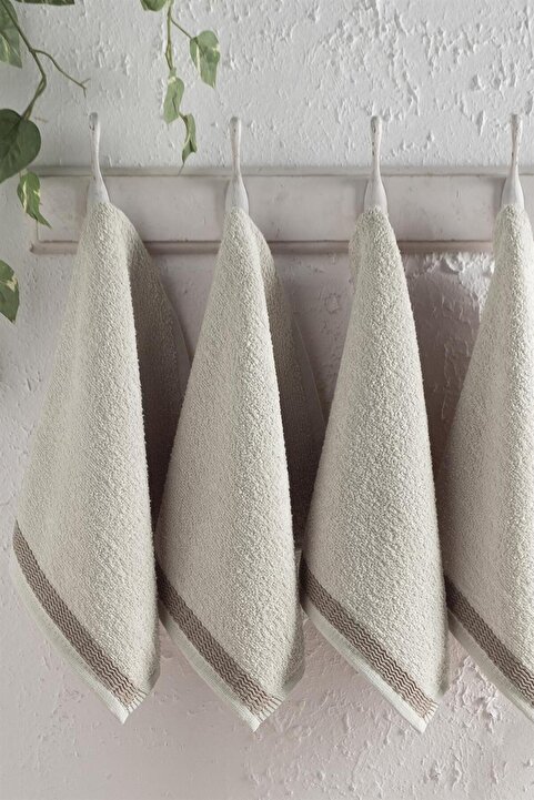 Mürdüm Home 30x30cm 6 Parça Küçük El Havlusu | Yüz Havlusu | Misafir Havlusu