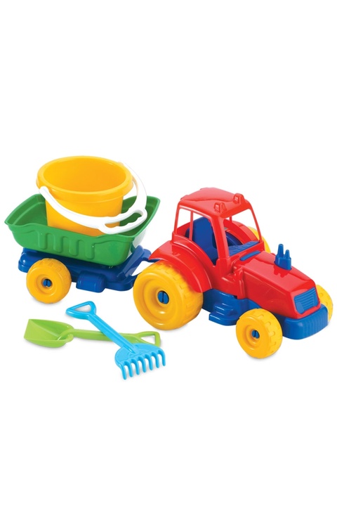DEDE Traktör Plaj Set