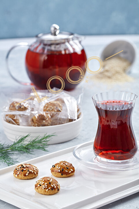 LOQO Tereyağlı Dereotlu Peynir Aromalı Susam Kaplı Mini Kurabiye 1 Kg (TEK TEK PAKETLİ) 1050