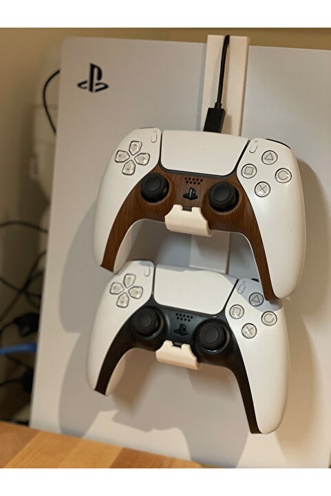 Genel Markalar Özel Tasarım Ps5 Uyumlu 2'li Kol Tutucu Aparat, Ps5 Konsol Aparatı, Ps5 Joystick Standı