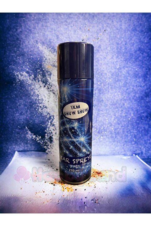 Happyland Yılbaşı Kar Soreyi Eriyen 1 Adet Kar Köpüğü Spreyi 270 ml Köpük Kar Dokusu Köpük Kar