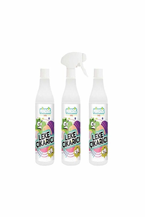Minoris Baby Organik Leke Çıkarıcı Sprey 500ml X 3 Adet