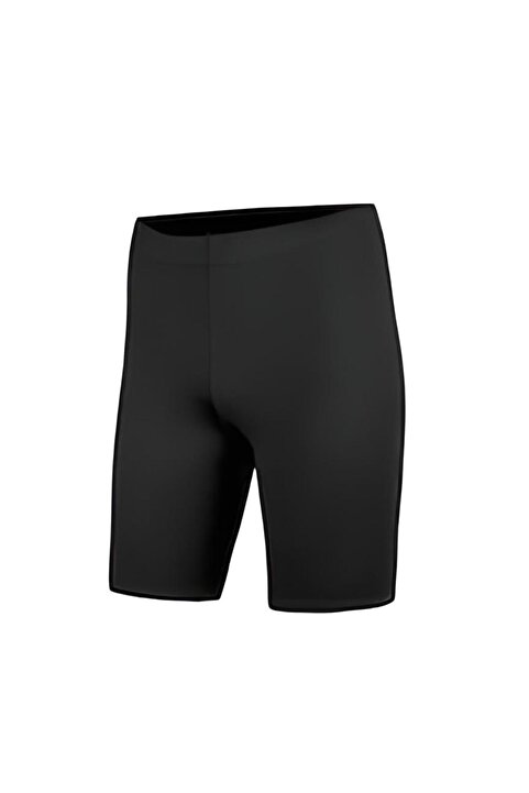 unes Siyah Kısa Tayt Sporcu Taytı Futbolcu Taytı Spor Tayt TYT