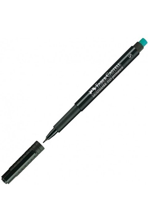 Faber Castell 1523 Permanent Asetat Kalem (s) Siyah