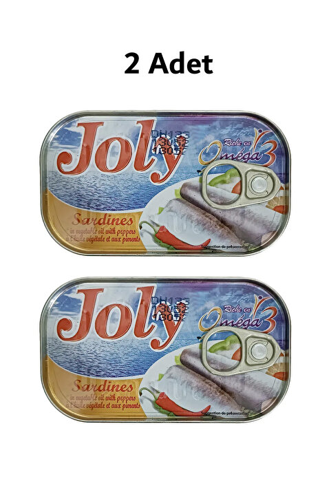 Joly Sardalyası Acılı 125 gr X 2 Adet