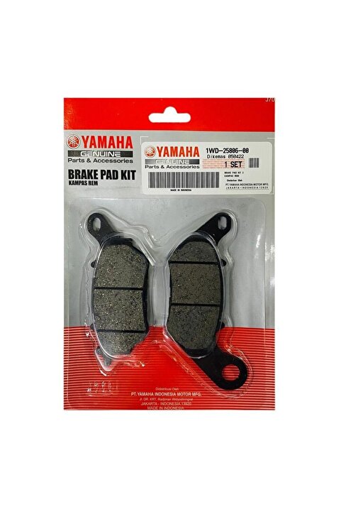 Yamaha R25 Mt25 2015-2025 Uyumlu Arka Fren Balata 1wd-25806-00