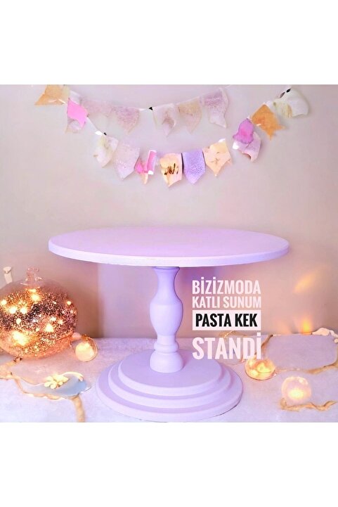 bizizmoda Ayaklı Katlı Sunum Servis Standı Pasta Kek Standı Düzenleyici