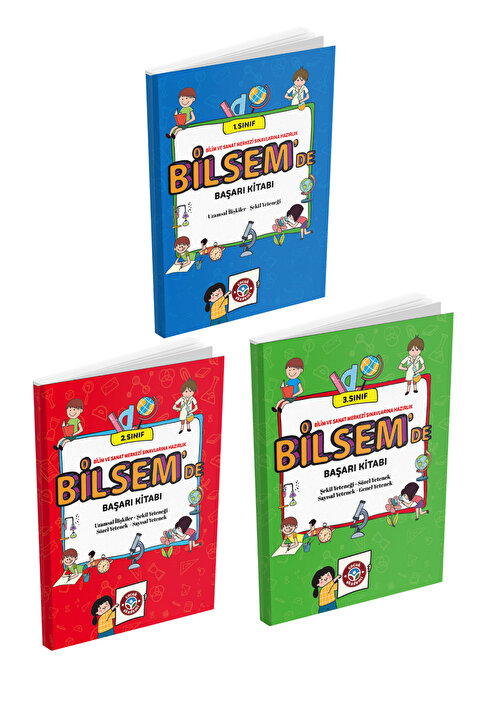 Çocuk Akademi Bilsemde Başarı Kitabı 1-2-3. Seviye Set