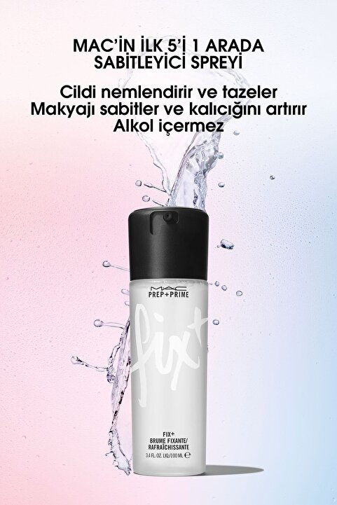 Mac Prep Prime Fix ve Makyaj Spreyi 773602345830