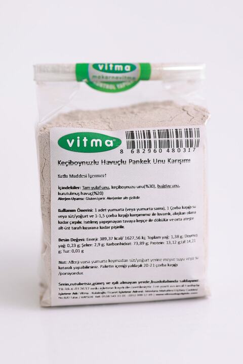 Vitma Keçiboynuzlu Havuçlu Pankek Unu 250gr