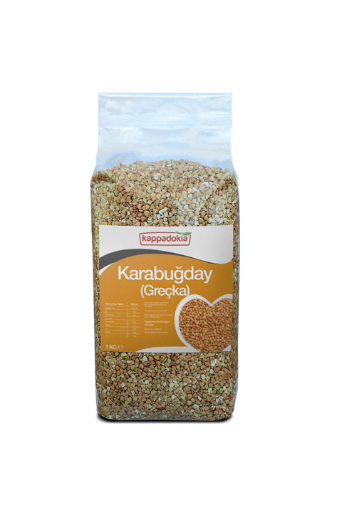 KAPPADOKİA Glutensiz Çiğ Karabuğday (Greçka)-1 Kg