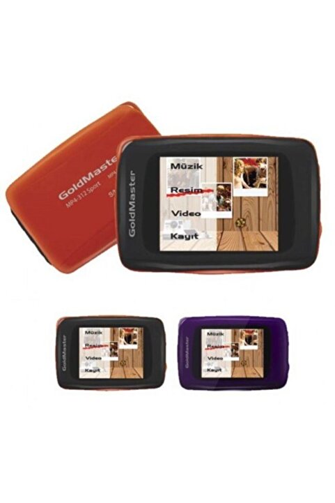 GoldMaster Mp4 312 8 Gb Sport Turuncu Ses Kayıt Özellikli Mp3 Çalar Oynatıcı