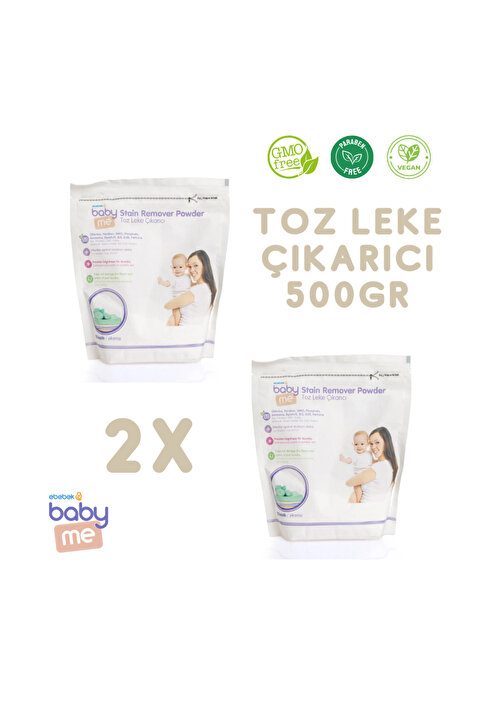 Baby Me Toz Leke Çıkarıcı 2 Adet 1.5kg / Leke Çıkarıcı