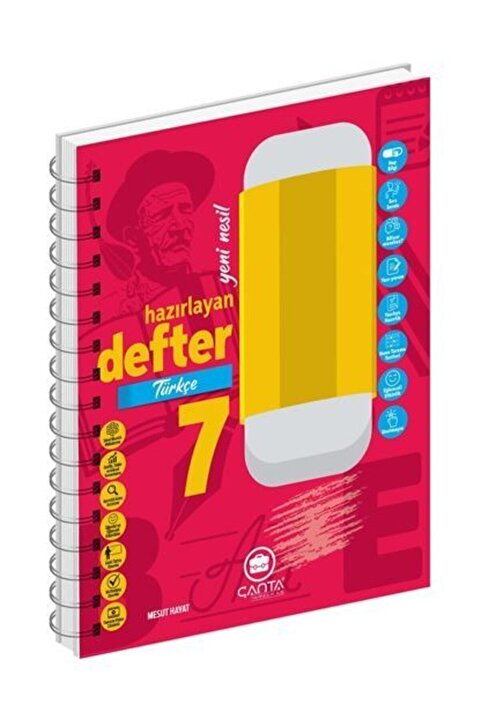 Çanta Yayınları 7.sınıf Türkçe Yeni Nesil Hazırlayan Defter