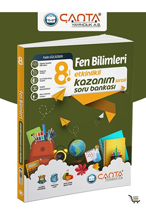 Çanta Yayınları Çanta 8.Sınıf Etkinlikli Fen Bilimleri Soru Bankası 2023