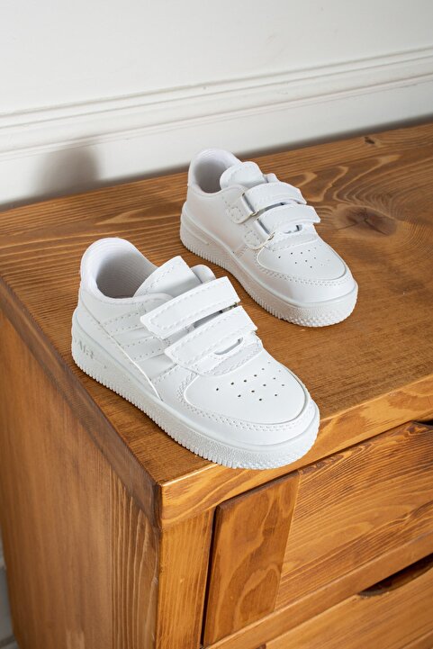AlbiShoes Erkek - Kız - Çocuk Bebek Unisex Air Cırtlı Okul Ayakkabısı Sneaker Spor Ayakkabı (20-35)