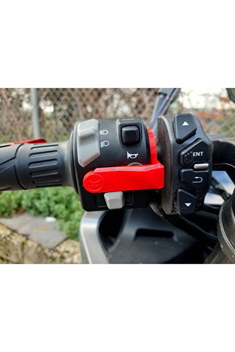 Brk robotics CFMOTO 250SR  250NK Uyumlu Korna Basma Aparatı  Kırmızı