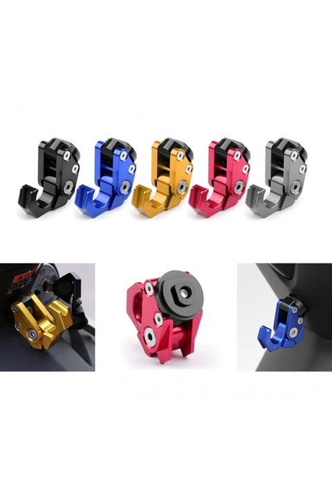 YSGMOTOPARTS Yamaha Nmax 125/155 2015-2020 Uyumlu Poşet Askı Aparatı Kırmızı Renk
