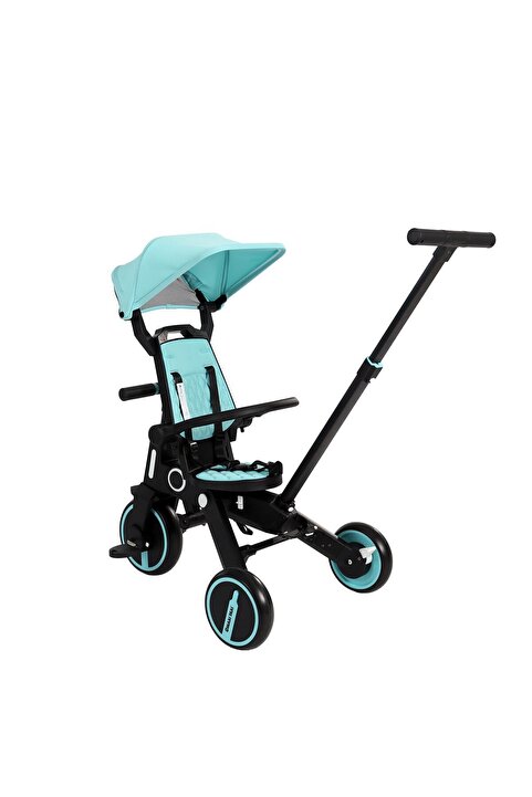Maxi Taxi  Easy Trike Ebeveyn Kontrollü Bisiklet Mavi