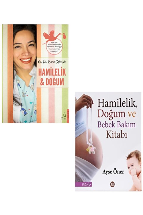 Destek Yayınları Hamilelik Kitabı 2'li Set (Banu çiftçi # Ayşe Öner)