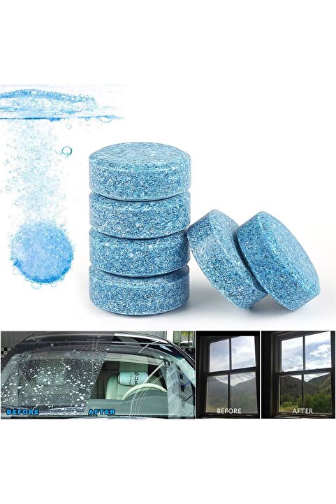 POWERMECH WINDSHIELD 10 ADET OTO CAM SUYU CAM TEMİZLEME TABLETİ