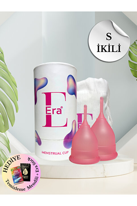 Silicone Era Era Cup - S /max S Ikili Paket ( 2 Pcs) / Menstrual Cup (ADET KABI, REGL KABI)
