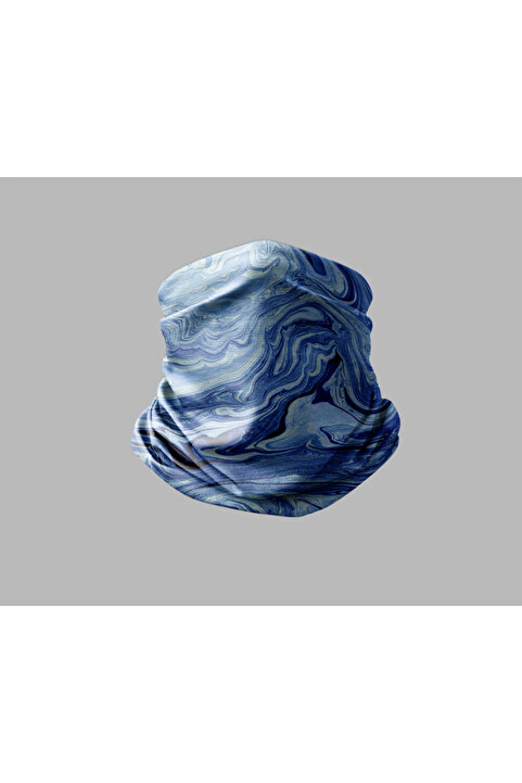 Buffalo Ebru Sanatı Tasarımlı Motorcu Buff Maske Outdoor Boyunluk Unisex Bandana