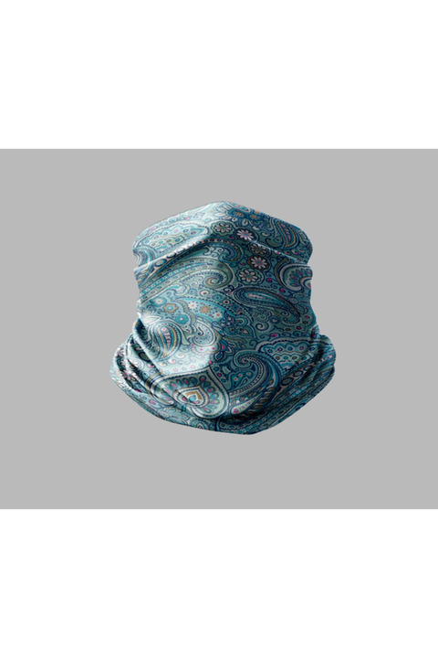 Buffalo Ebru Sanatı Tasarımlı Motorcu Buff Maske Outdoor Boyunluk Unisex Bandana