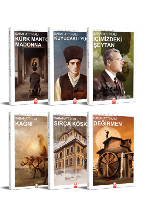 Kızıl Panda Yayınevi Sabahattin Ali Seti 6 Kitap