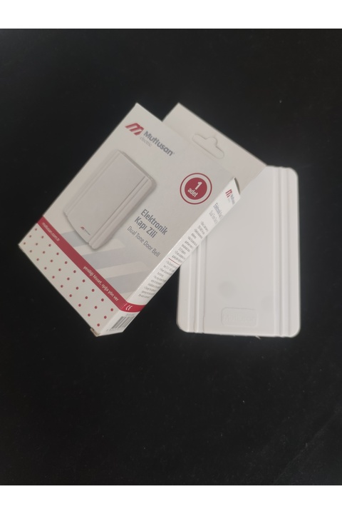 Mutlusan ELEKTRONİK KAPI ZİLİ DUAL TONE DOOR BELL PİLLİ VE KABLOLU DİNG DONG ZİL