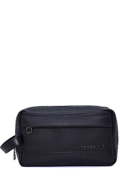 Pierre Cardin Siyah El Tutma Saplı Üç İç Cepli Erkek El Çantası - Potföy Çanta - Clutch 01PC002000