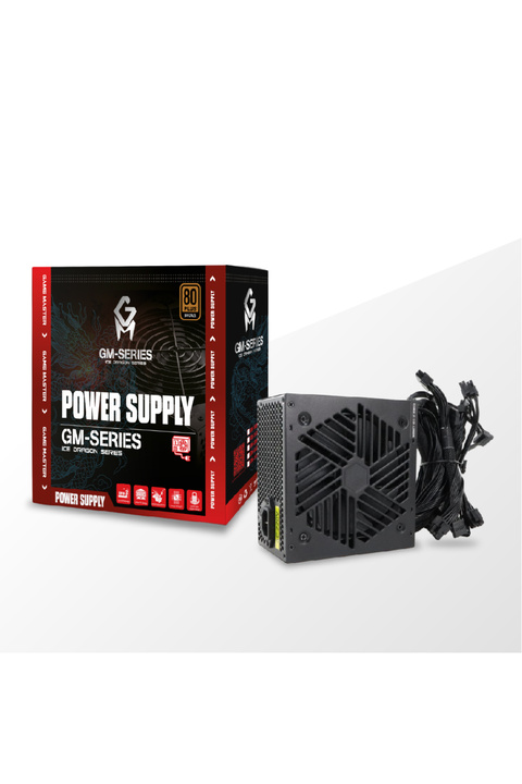 GM Game Master 600w 80+ Bronze Kasa Power Supply PSU Güç Kaynağı