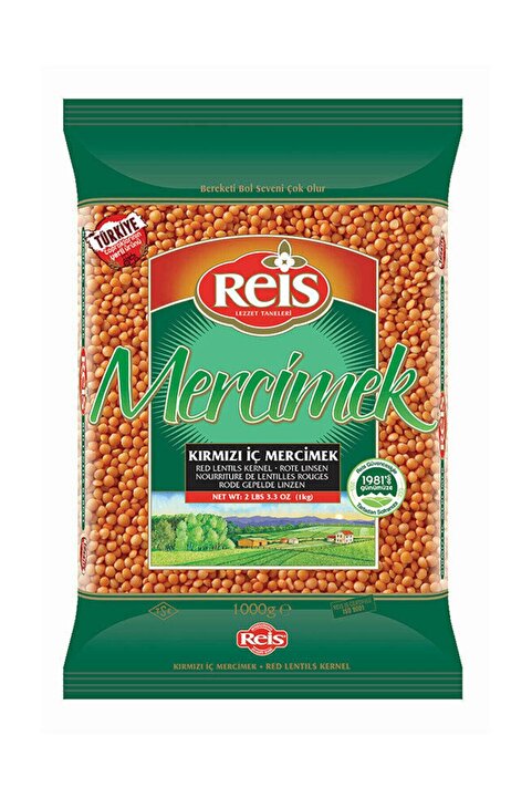 Reis Kırmızı Iç Mercimek 1000 gr