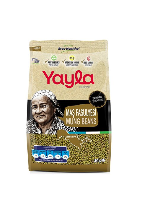 Yayla Gurme Maş Fasulyesi 500 gr