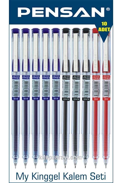 Pensan My King 0.5 Mm Jel Kalem Seti 10 Adet