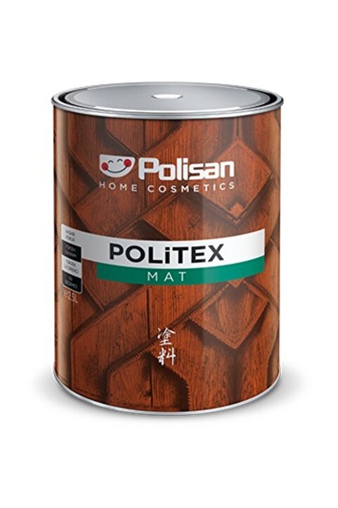 Polisan Politex Mat Dekoratif Vernik Ceviz