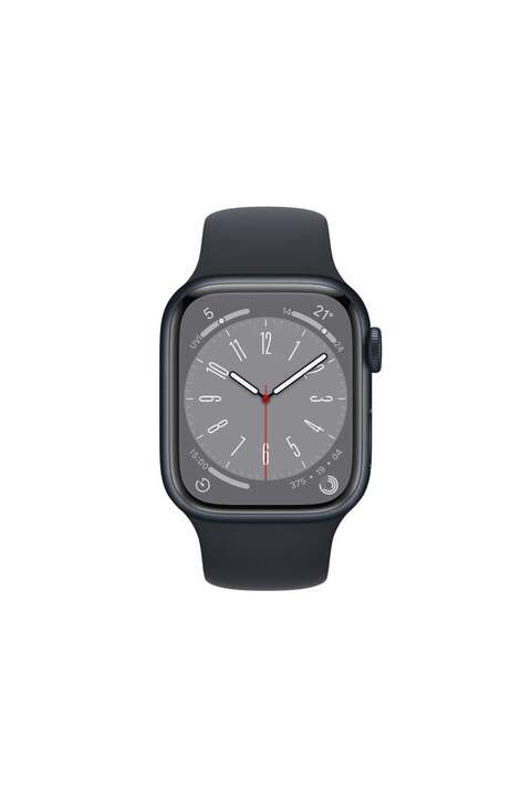 Apple Watch Seri 8 45mm (GPS) Alüminyum Kasa Gece Yarısı - A Kalite - MNP13TU/A
