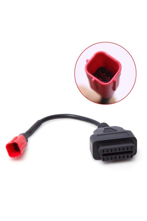 Streak ELM 327 Honda Iv Motosiklet Obd2 Arıza Tespit Çevirici Kablo 6 Pin To 16