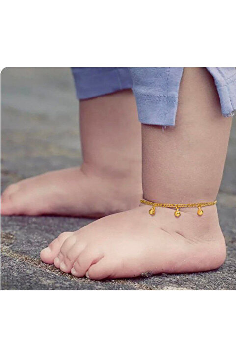 MODAMAYS Kız çocuk ve bebek zincir modeli ayak halhal