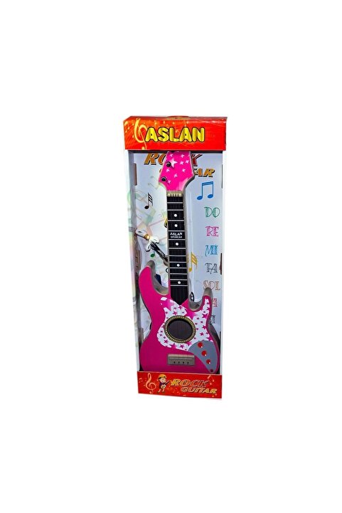 BYCEGU Pembe Renk Kızlar Için Oyuncak Rock Gitar
