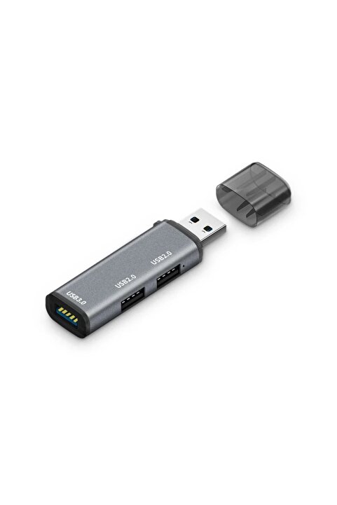 Qozie 3in1 USB 3.0 Alüminyum Yüksek Hızlı USB Çoklayıcı