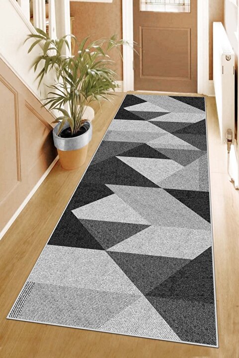 West Home Makinede yıkanabilir kaymaz taban leke tutmaz modern kesme yolluk mutfak yolluk halı yolluk